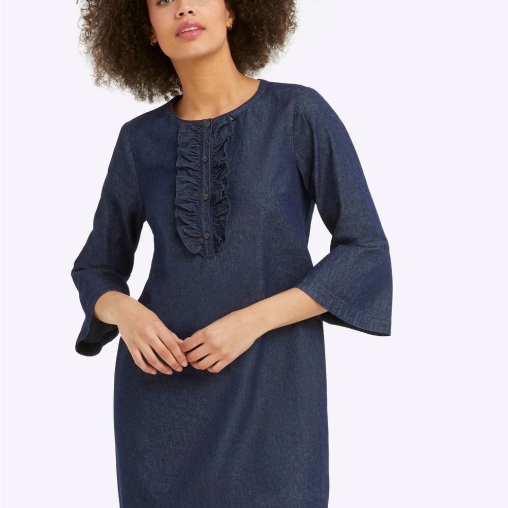 Draper James Blue Denim Dress